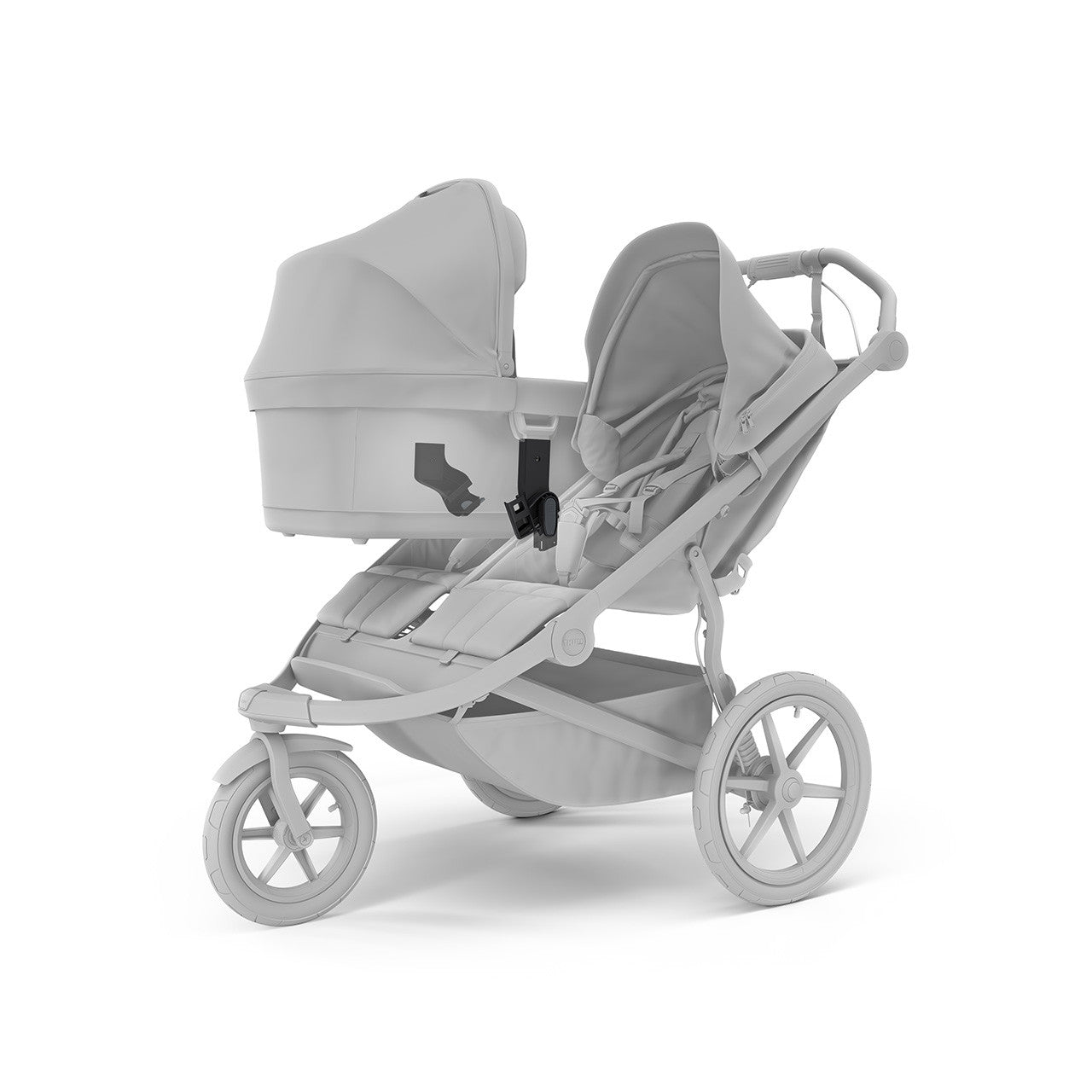 thule.double.stroller Thule Urban Glide 3 Double Bassinet Adapters