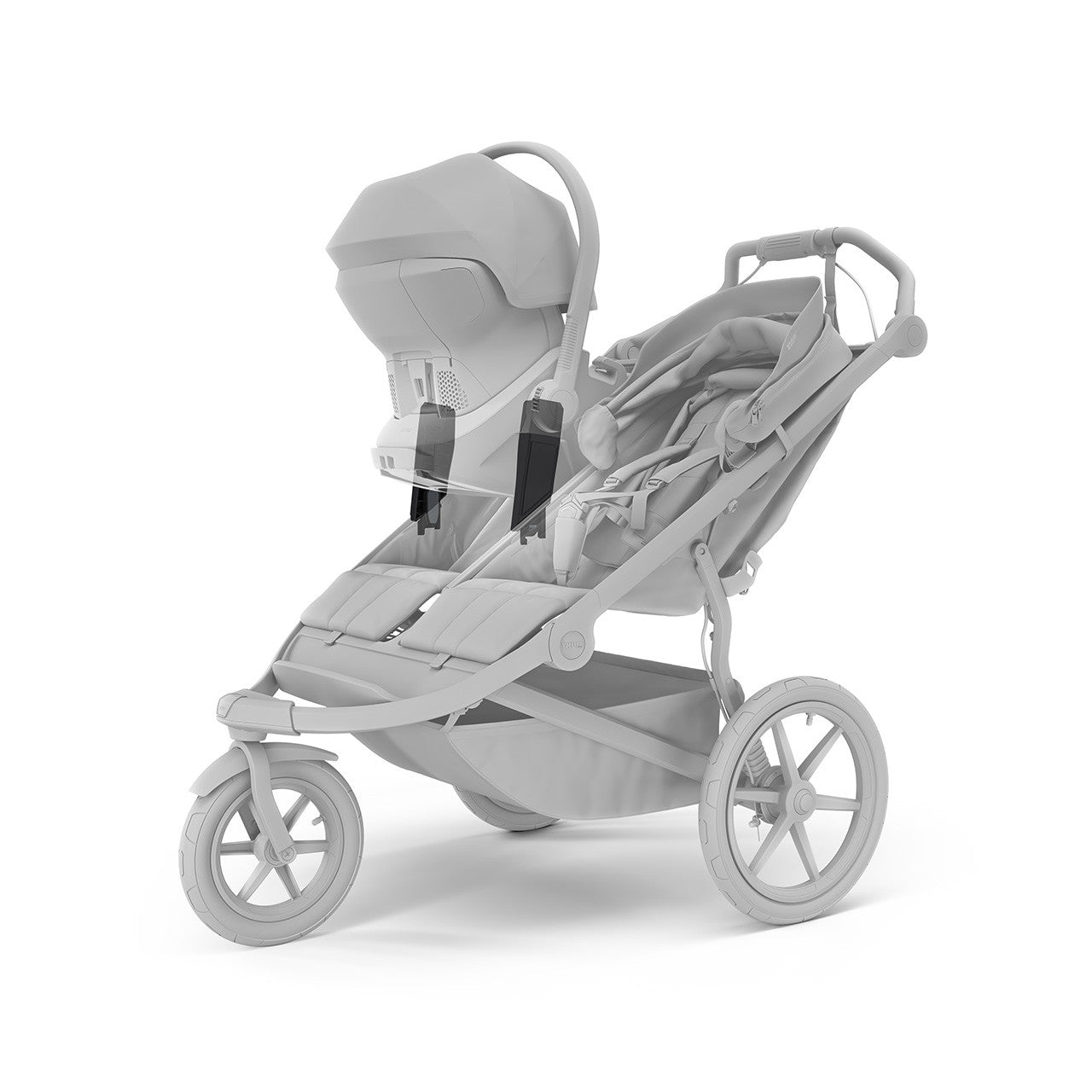 third seat attachment for double stroller Thule Urban Glide 3 Car Seat Adapter For Maxi-Cosi, Double