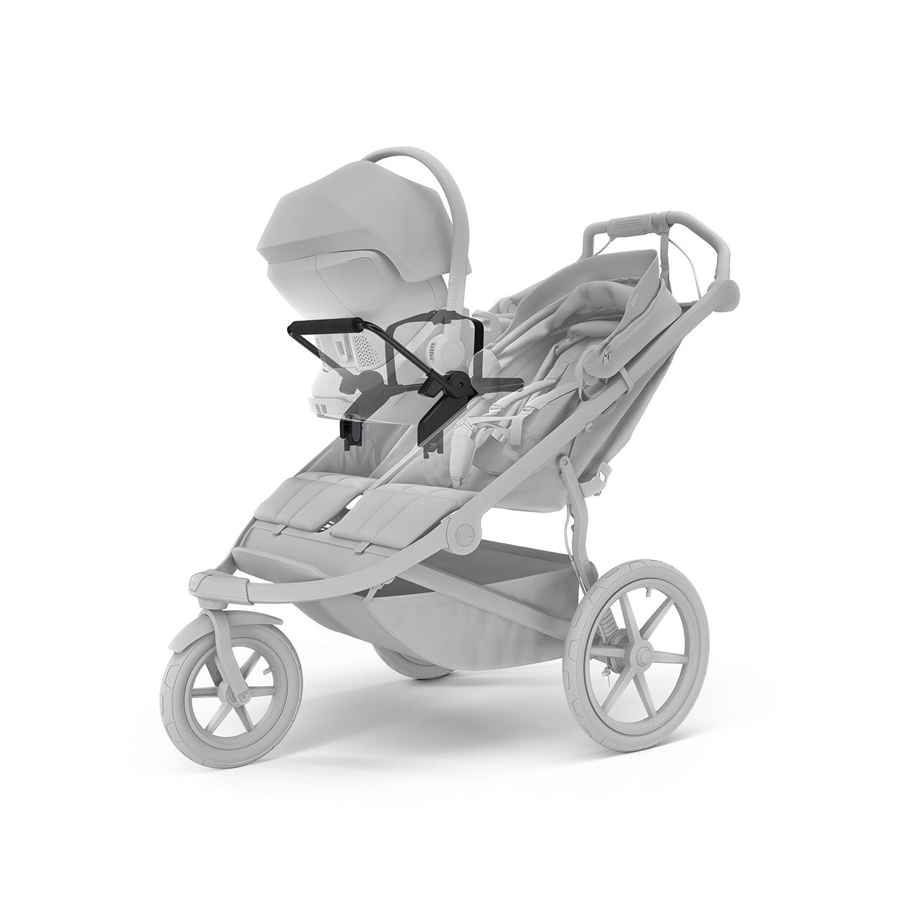 double car seat and stroller Thule Urban Glide 3 Car Seat Adapter Chicco / Universal