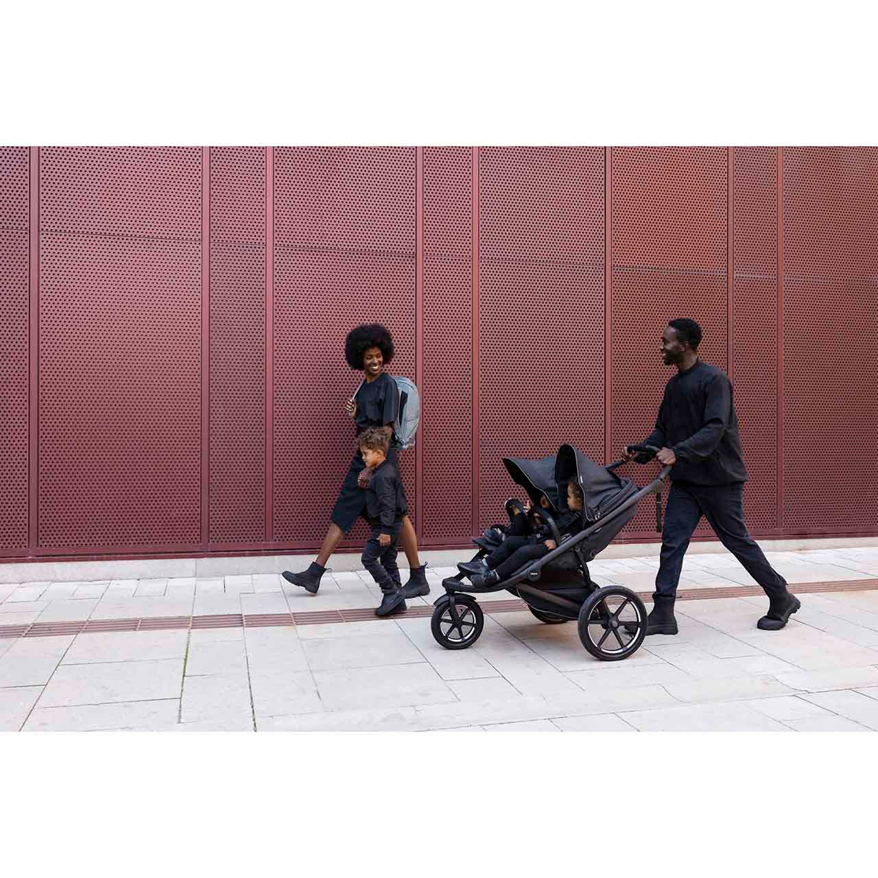 Thule Urban Glide 3 Double Stroller Black- Bambi Baby