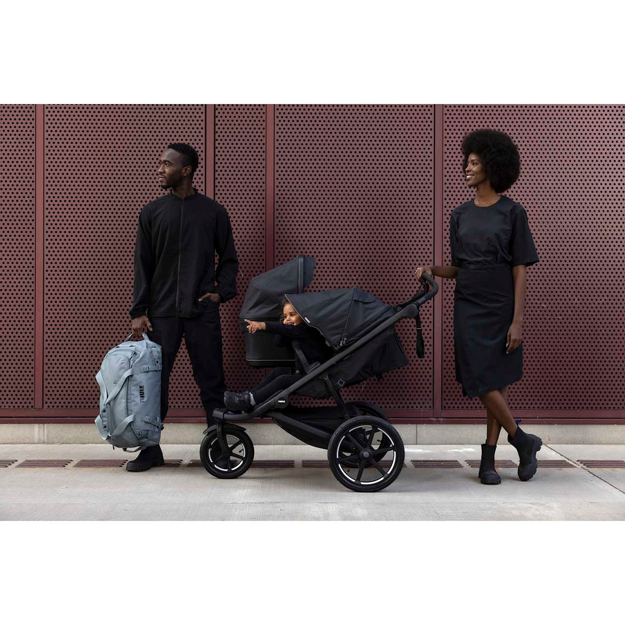 Thule Urban Glide 3 Double Stroller Black- Bambi Baby