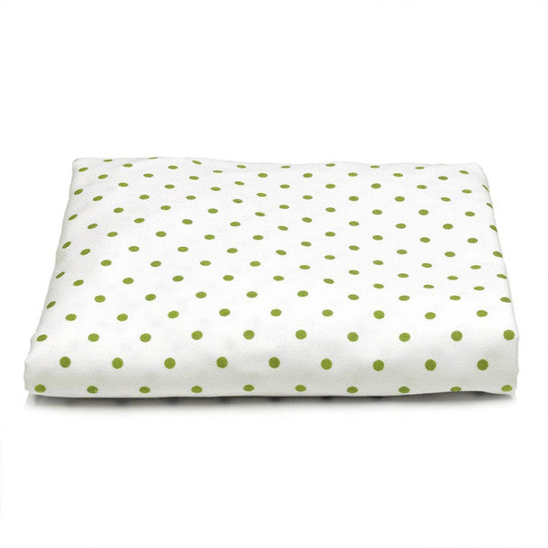 Liz and Roo Chartreuse Mini Dots Crib Sheet- Bambi Baby