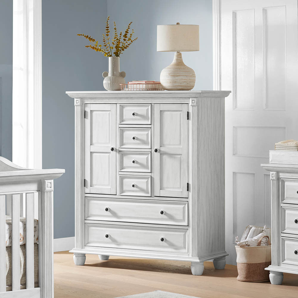 Oxford Baby London Lane Chifferobe Vintage White- Bambi Baby
