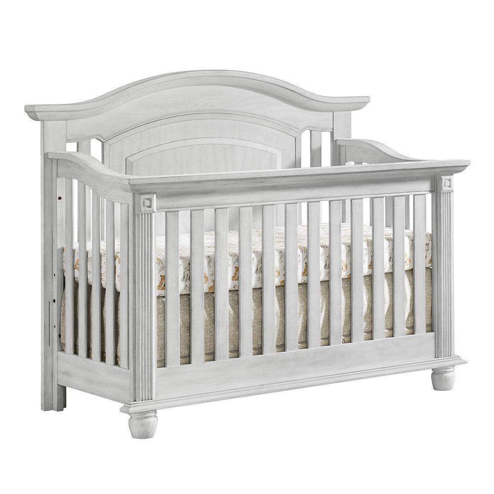 Cuna convertible 4 en 1 Oxford Baby London Lane, color blanco vintage - Bambi Baby