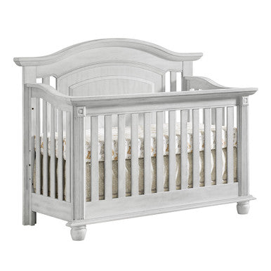 Oxford Baby London Lane 4 In 1 Convertible Crib Vintage White- Bambi Baby