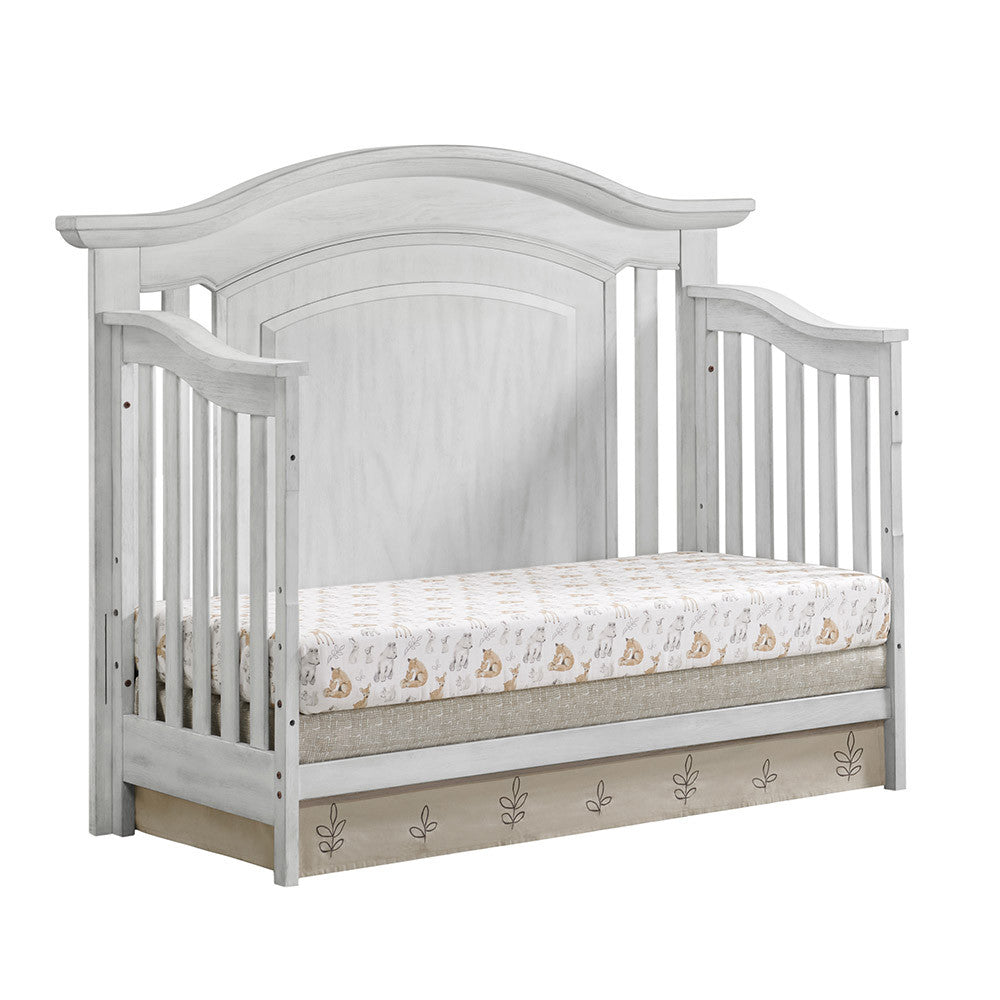 Oxford Baby London Lane 4 In 1 Convertible Crib Vintage White- Bambi Baby