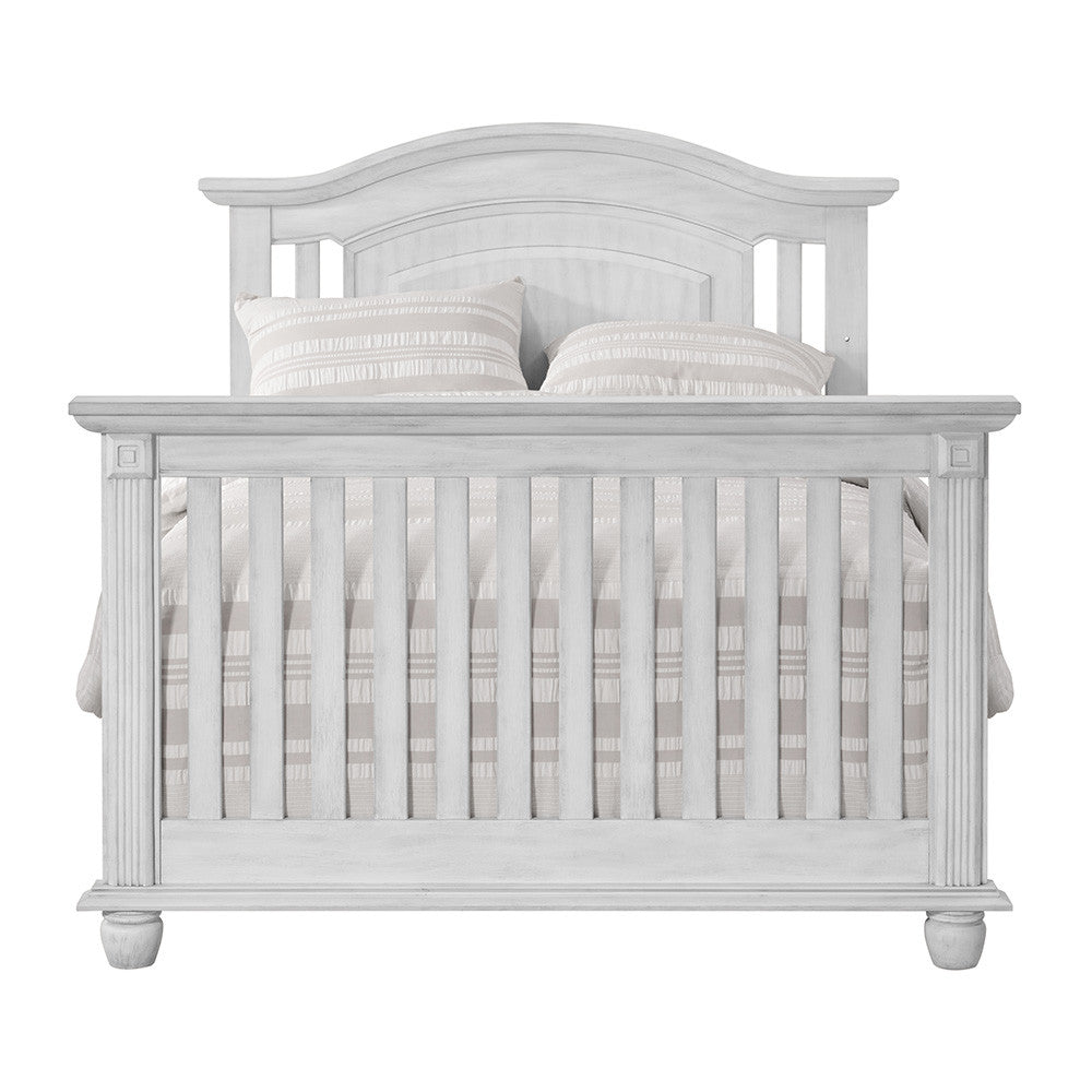 Oxford Baby London Lane 4 In 1 Convertible Crib Vintage White- Bambi Baby