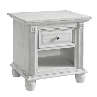 Mesilla de noche Oxford Baby London Lane Vintage Blanca- Bambi Baby