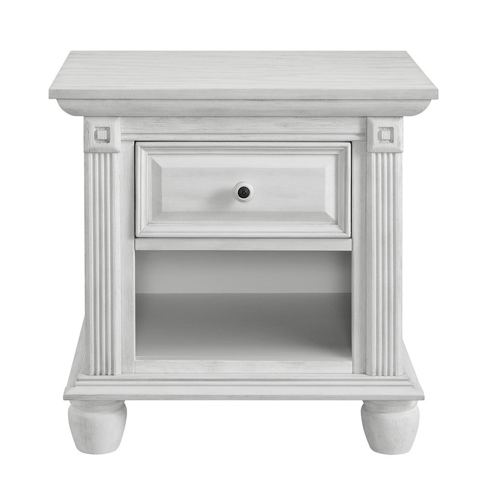 Mesilla de noche Oxford Baby London Lane Vintage Blanca- Bambi Baby