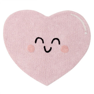 Lorena Canals Happy Heart Washable Rug- Bambi Baby