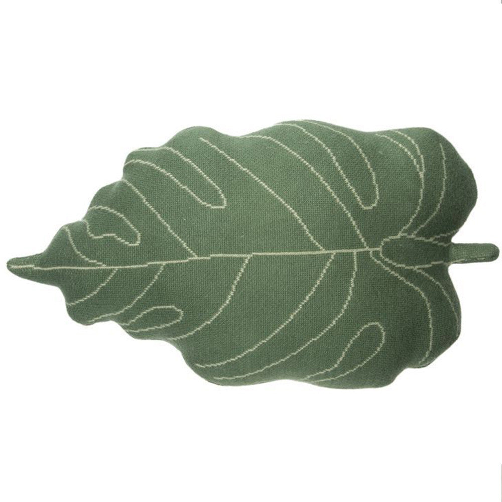Lorena Canals Knitted Cushion Baby Leaf- Bambi Baby