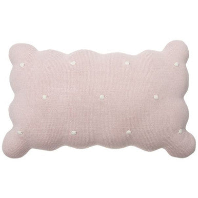 Lorena Canals Knitted Cushion Biscuit Pink- Bambi Baby