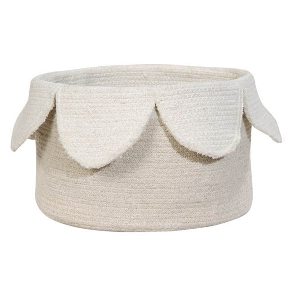 Lorena Canals English Gardens Basket Petals Ivory - Natural- Bambi Baby