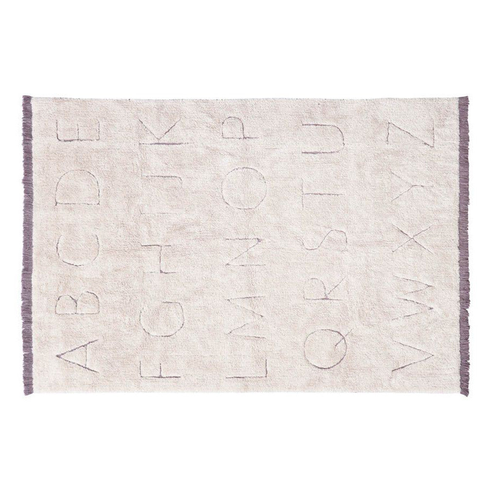 Lorena Canals RugCycled Medium Washable Rug ABC- Bambi Baby