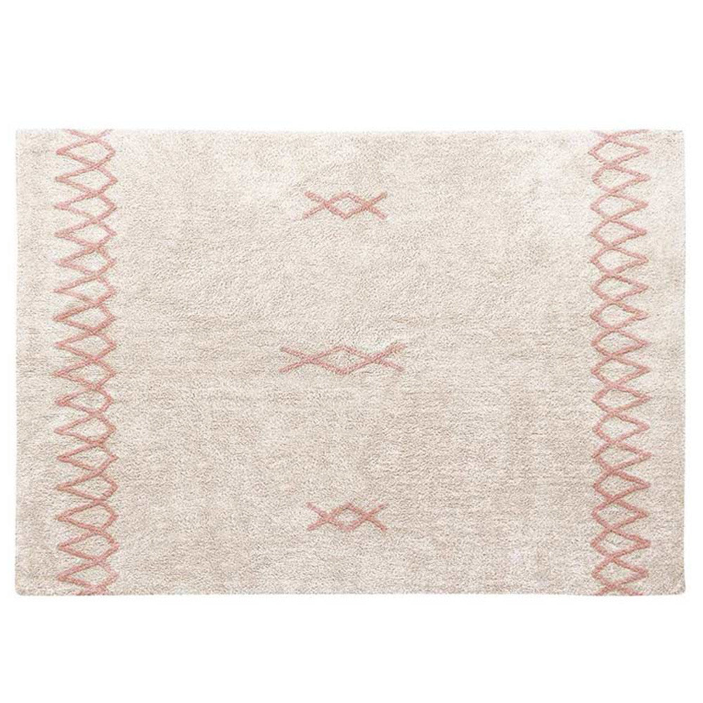 Lorena Canals Washable Rug Atlas Natural - Vintage Nude- Bambi Baby