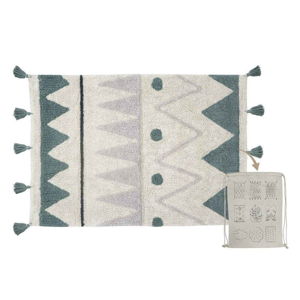 Lorena Canals Washable Rug Mini Azteca- Bambi Baby
