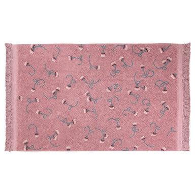 Lorena Canals Washable Rug English Garden Ash Rose- Bambi Baby
