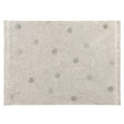 Lorena Canals Tapete Lavável Hippy Dots Natural - Oliva - Bambi Baby