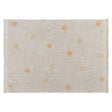 Tapete Lavável Lorena Canals Hippy Dots Natural - Mel - Bambi Baby