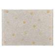 Tapete Lavável Lorena Canals Hippy Dots Natural - Mel - Bambi Baby