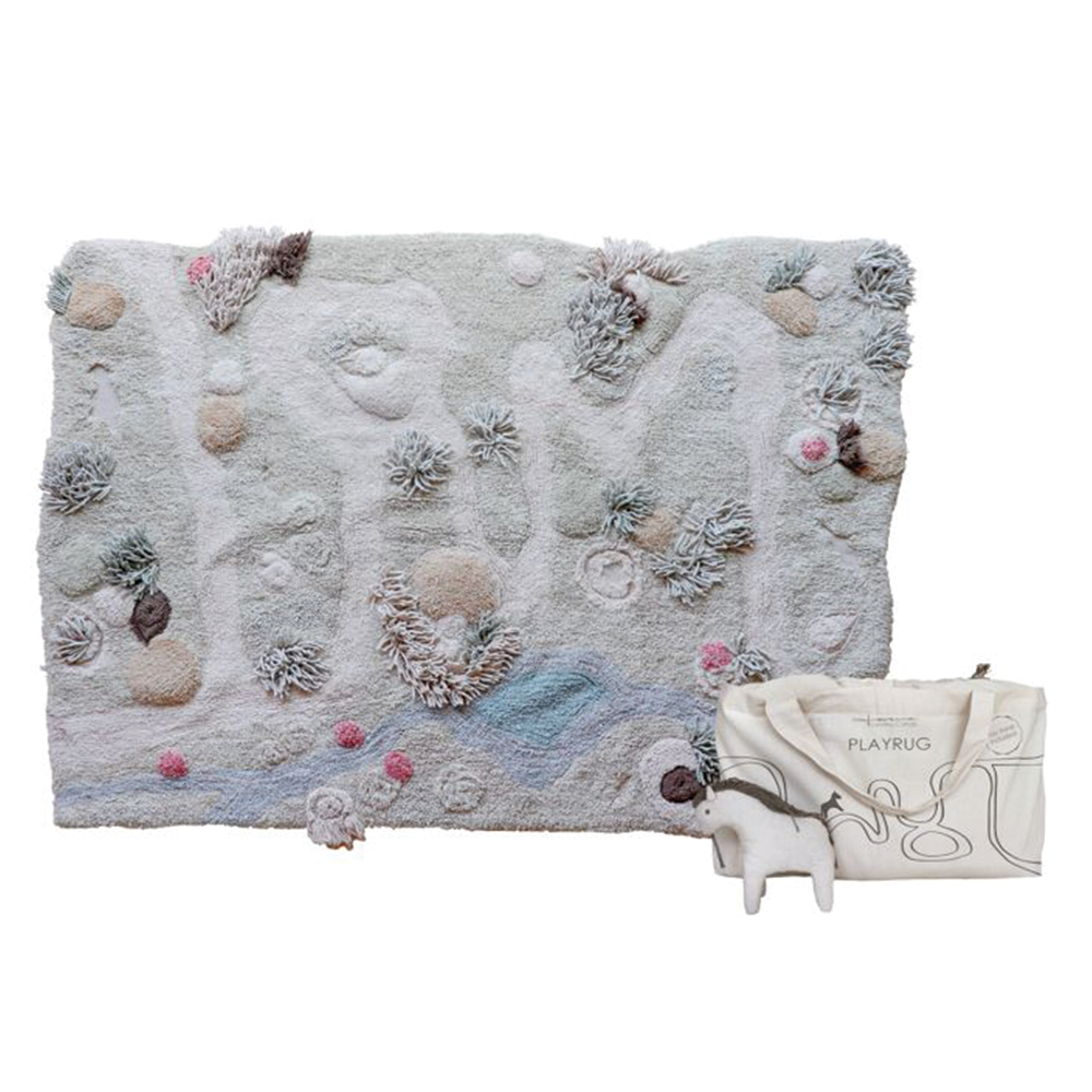 Lorena Canals Washable play rug Path of Nature- Bambi Baby