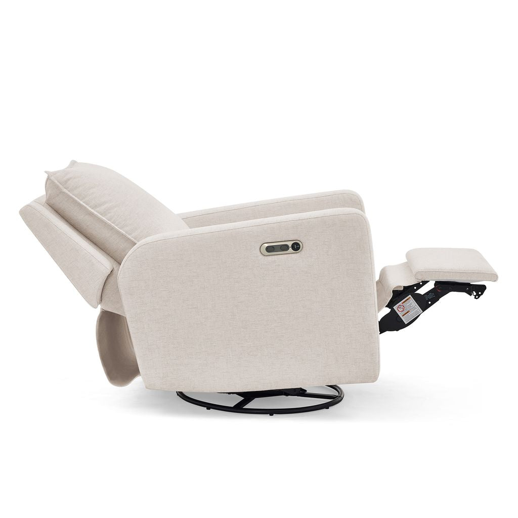 babyGap by Delta Children Harlowe Power Recliner with USB-A and Type-C Ports- Bambi Baby