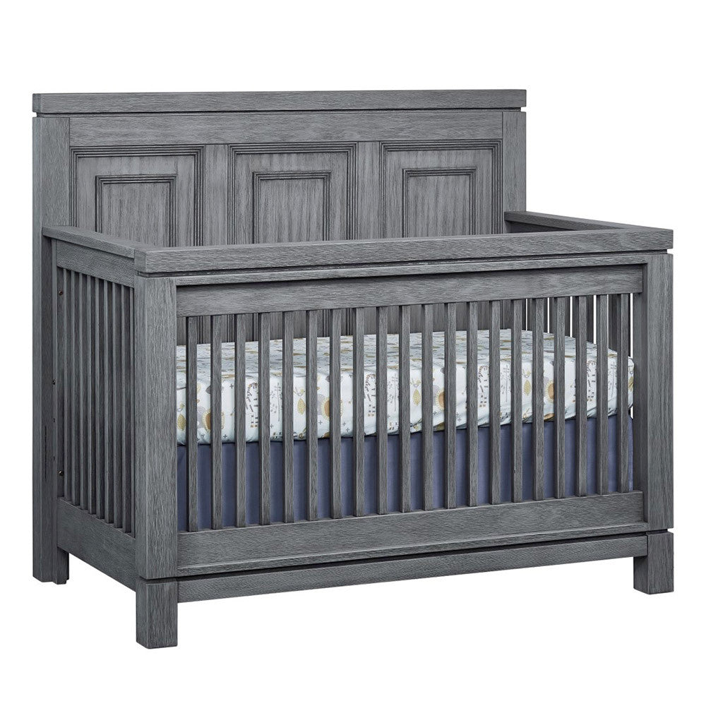 Soho Baby Manchester 4 in 1 Convertible Crib Rustic Gray- Bambi Baby