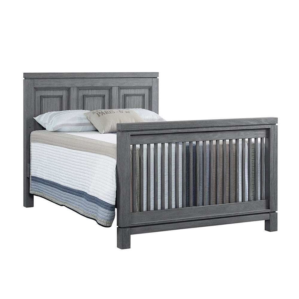 Soho Baby Manchester 4 in 1 Convertible Crib Rustic Gray- Bambi Baby