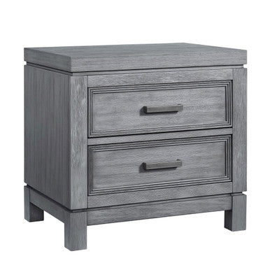 Soho Baby Manchester Nightstand Rustic Gray- Bambi Baby