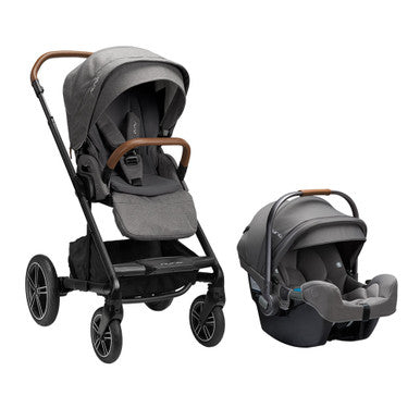 Nuna MIXX Next Stroller w/ Magnetic Buckle + PIPA RX Infant Car Seat Travel System- Bambi Baby
