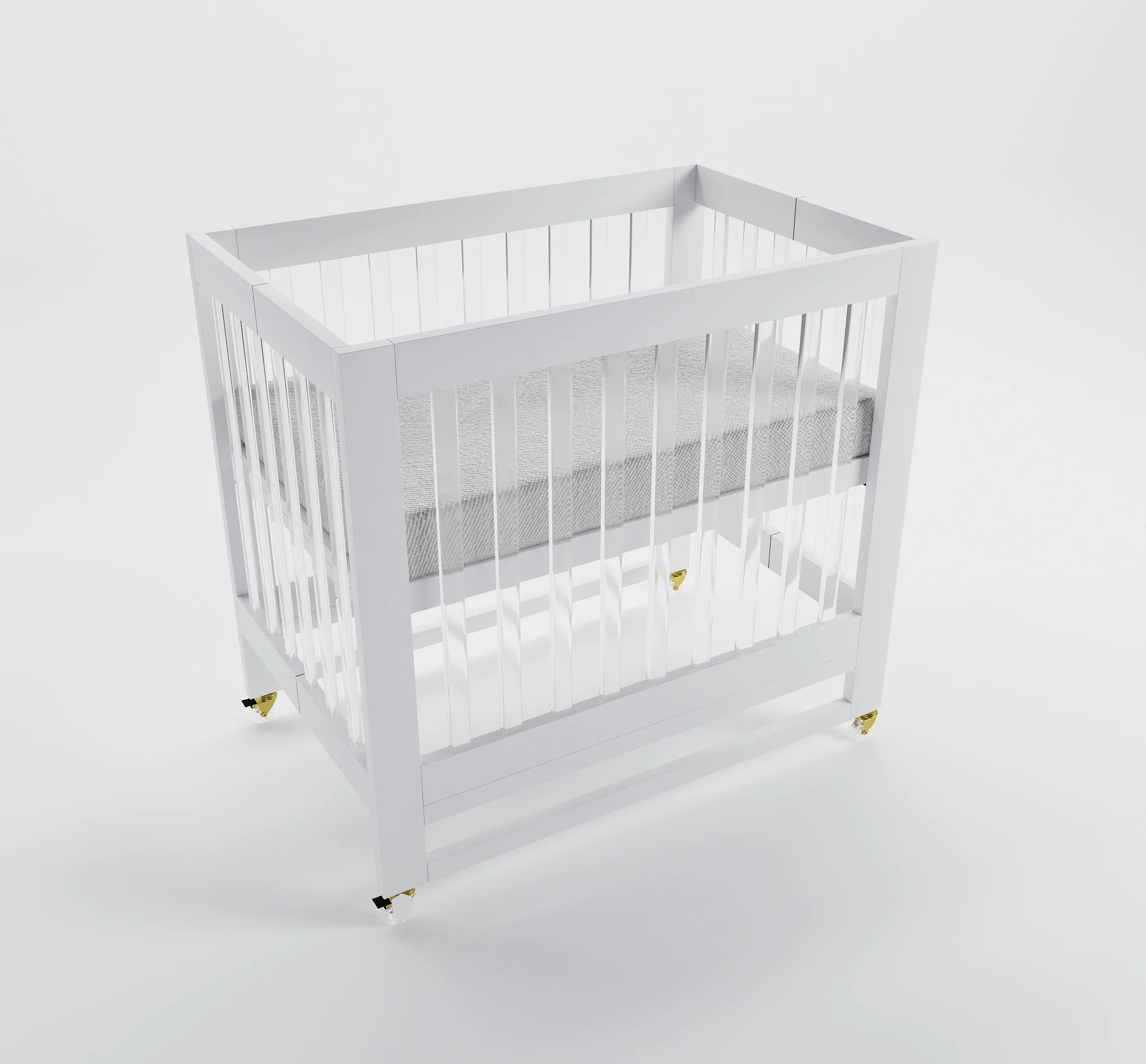 Melo Caress Foldable Crib- Bambi Baby