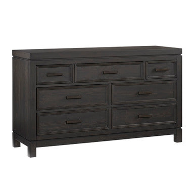 Soho Baby Manchester 7 Drawer Dresser Black Iron- Bambi Baby