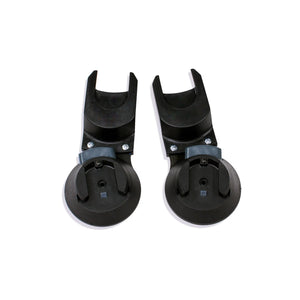 Black Bumbleride Car Seat Adapters - Top View | Bambi Baby