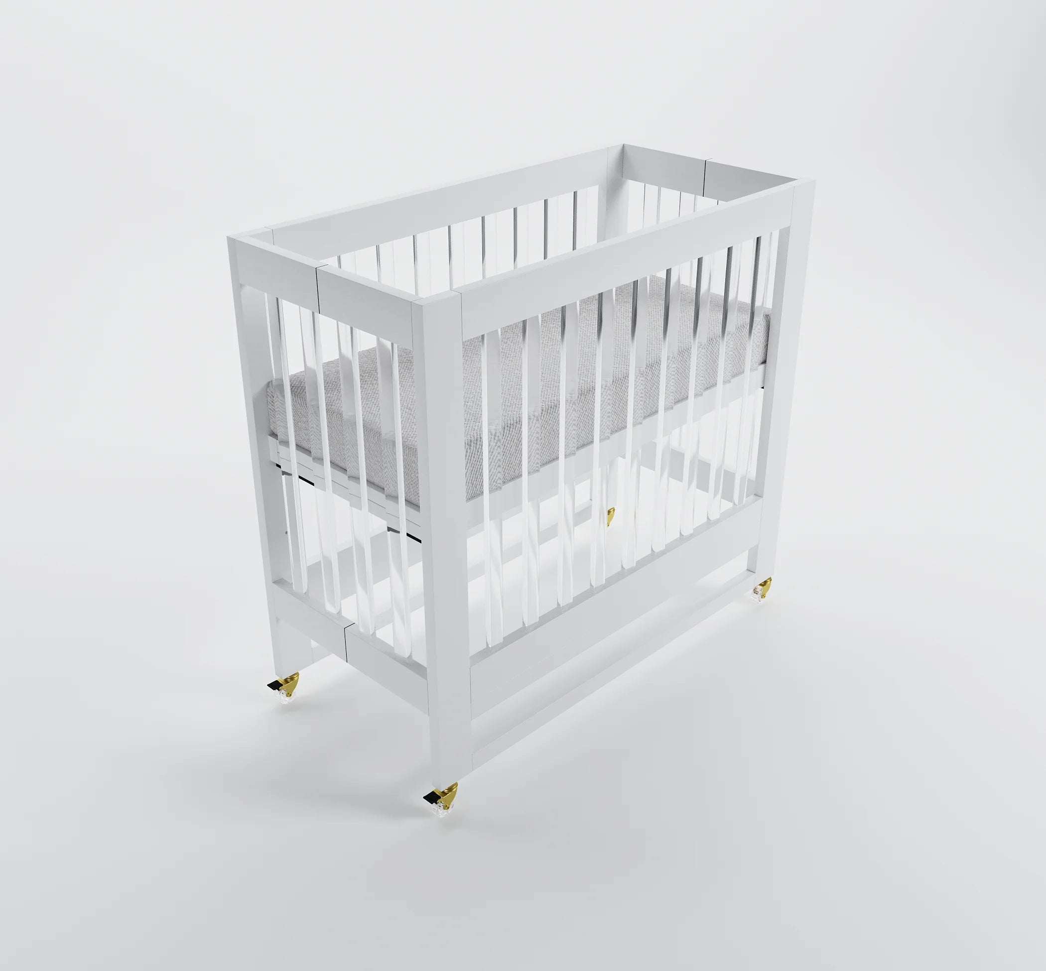Melo Caress Mini Foldable Crib- Bambi Baby