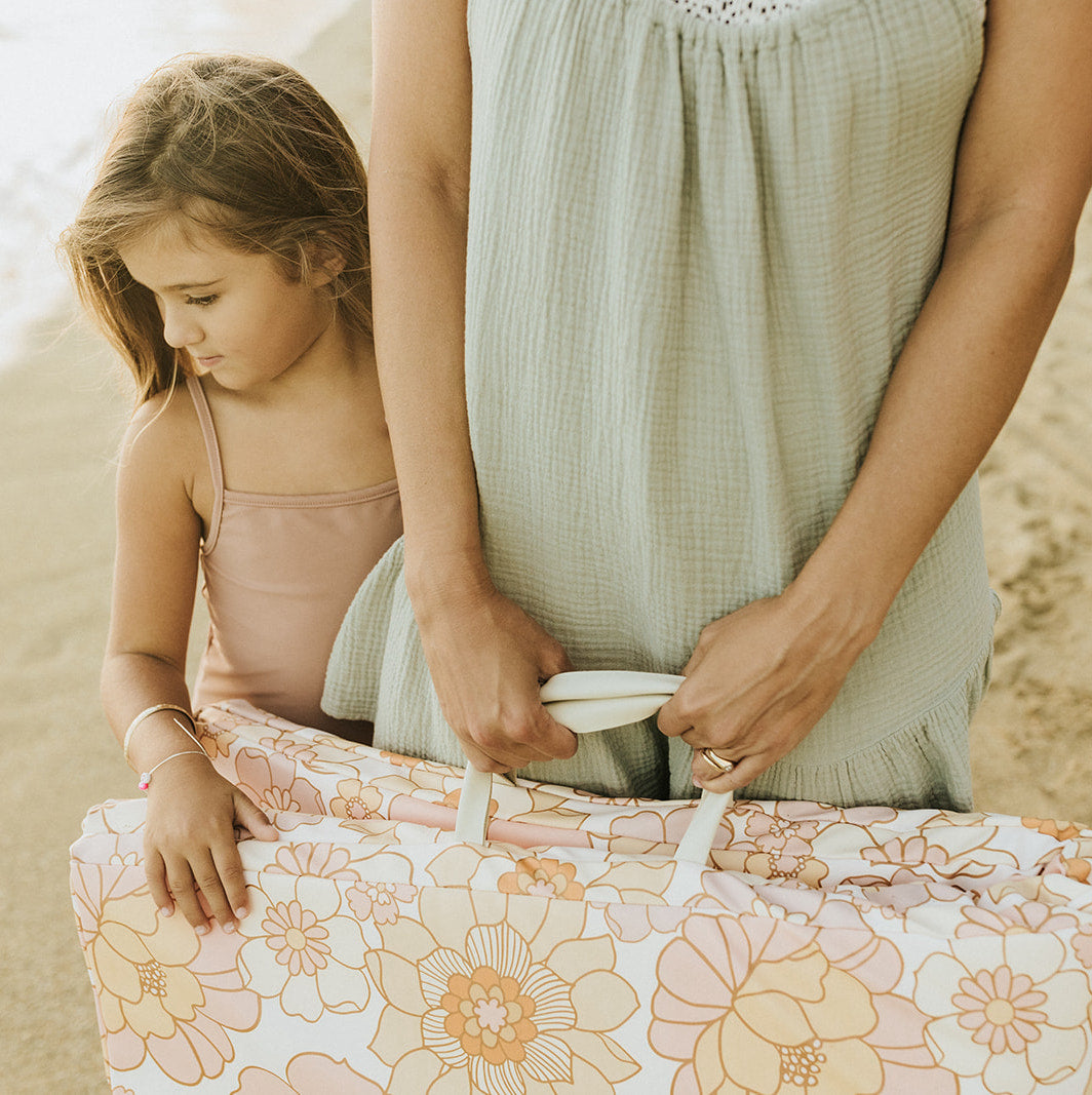 Toki Kids Blooms Vegan Leather Mat- Bambi Baby