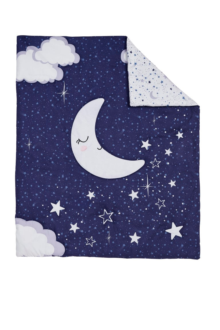 Oxford Baby Good Night Moon 3 pc Baby Crib Nursery Bedding Set- Bambi Baby