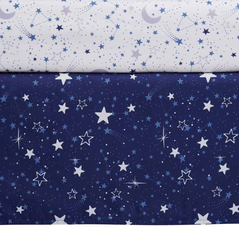 Oxford Baby Good Night Moon 3 pc Baby Crib Nursery Bedding Set- Bambi Baby