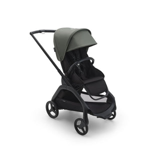 Forest Green Bugaboo Dragonfly Complete Stroller - Side View | Bambi Baby