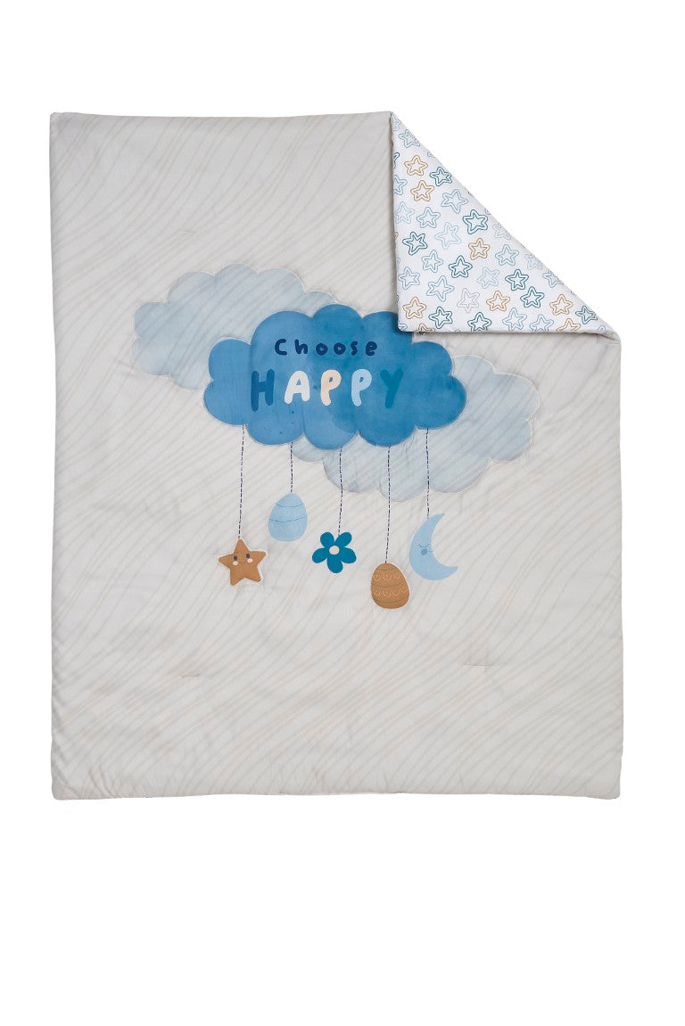 Oxford Baby Shining Stars 3 pc Baby Crib Nursery Bedding Set- Bambi Baby