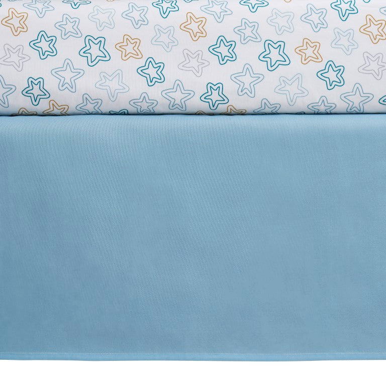 Oxford Baby Shining Stars 3 pc Baby Crib Nursery Bedding Set- Bambi Baby