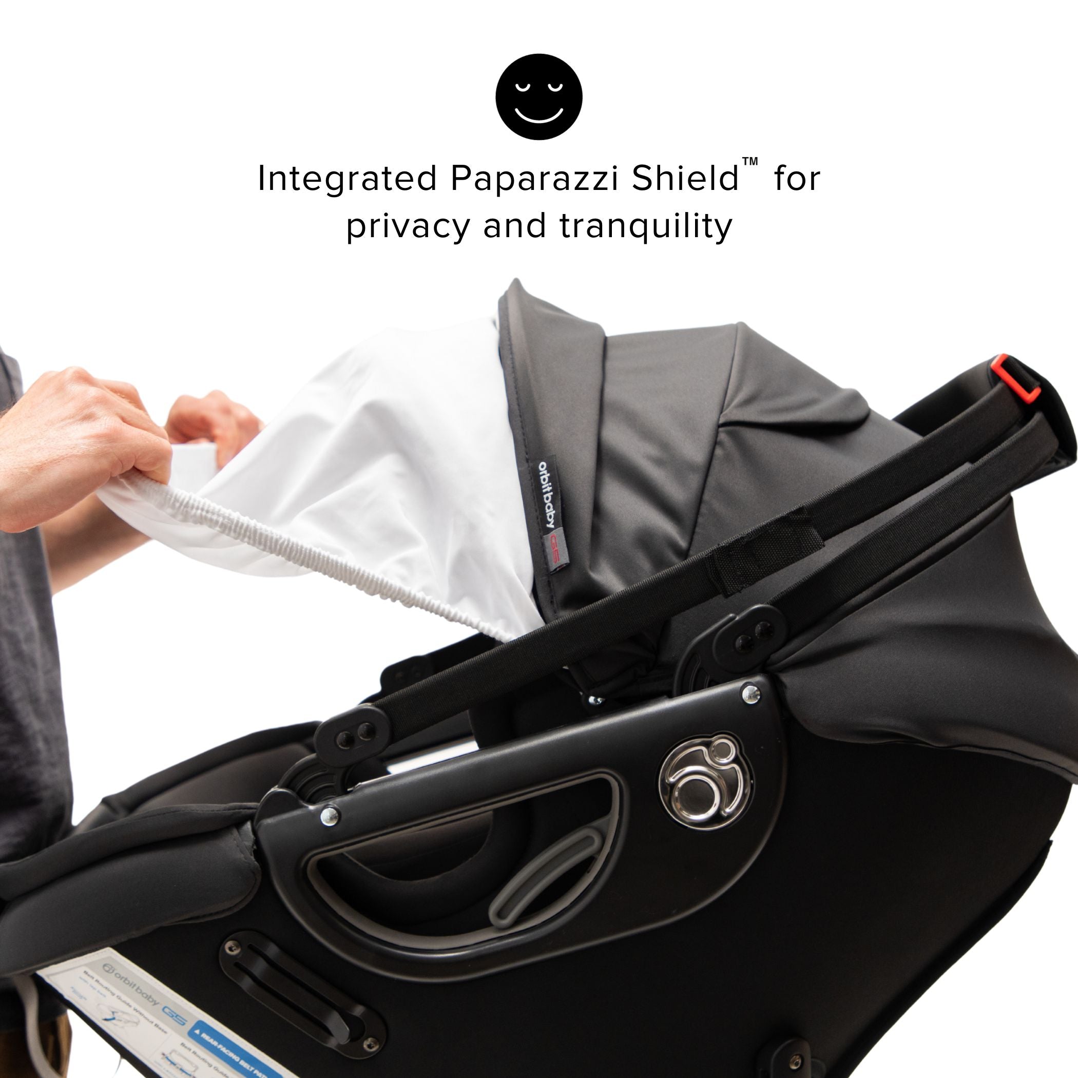 Orbit Baby G5+ Merino Wool Infant Car Seat with Base- Bambi Baby