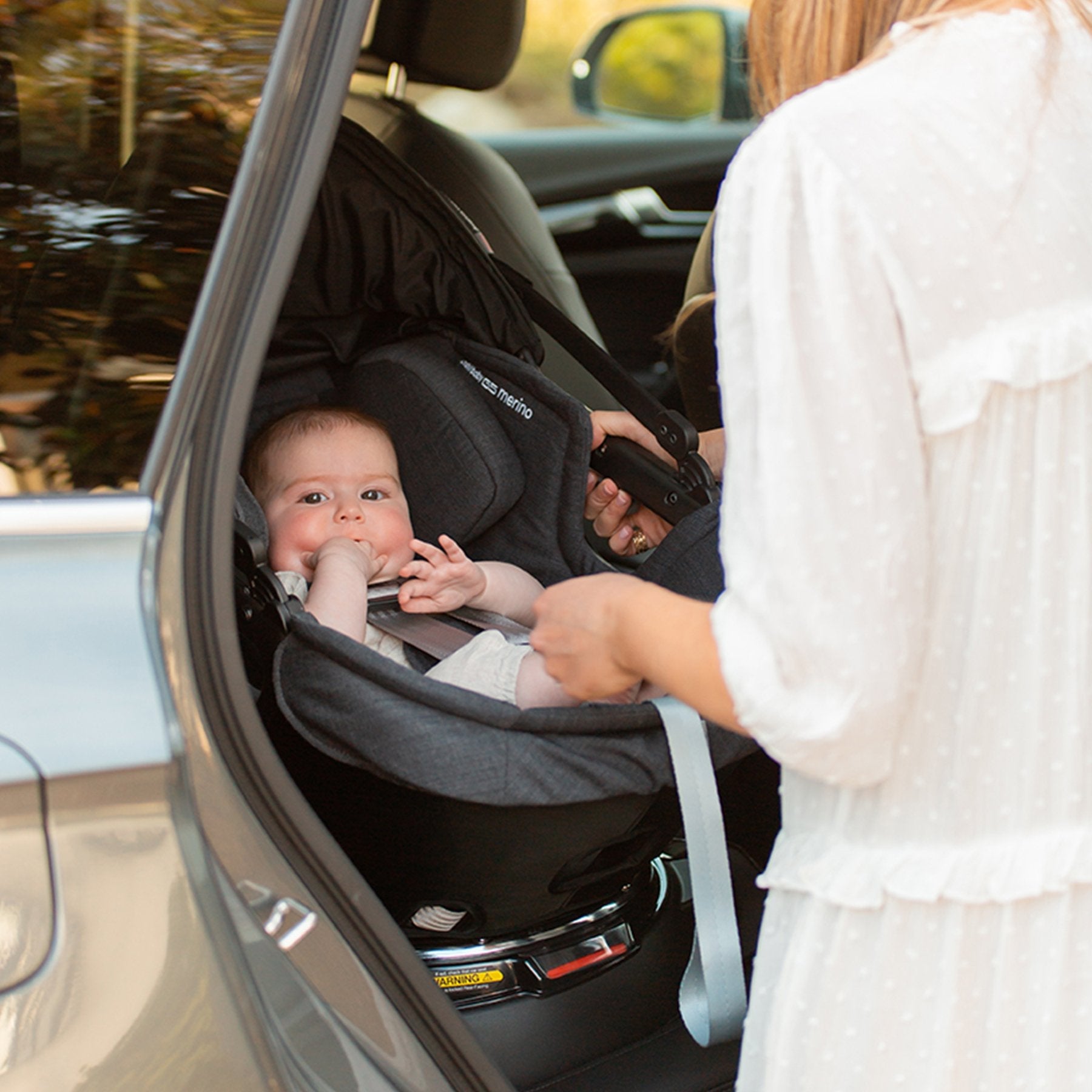 Orbit Baby G5+ Merino Wool Infant Car Seat with Base- Bambi Baby