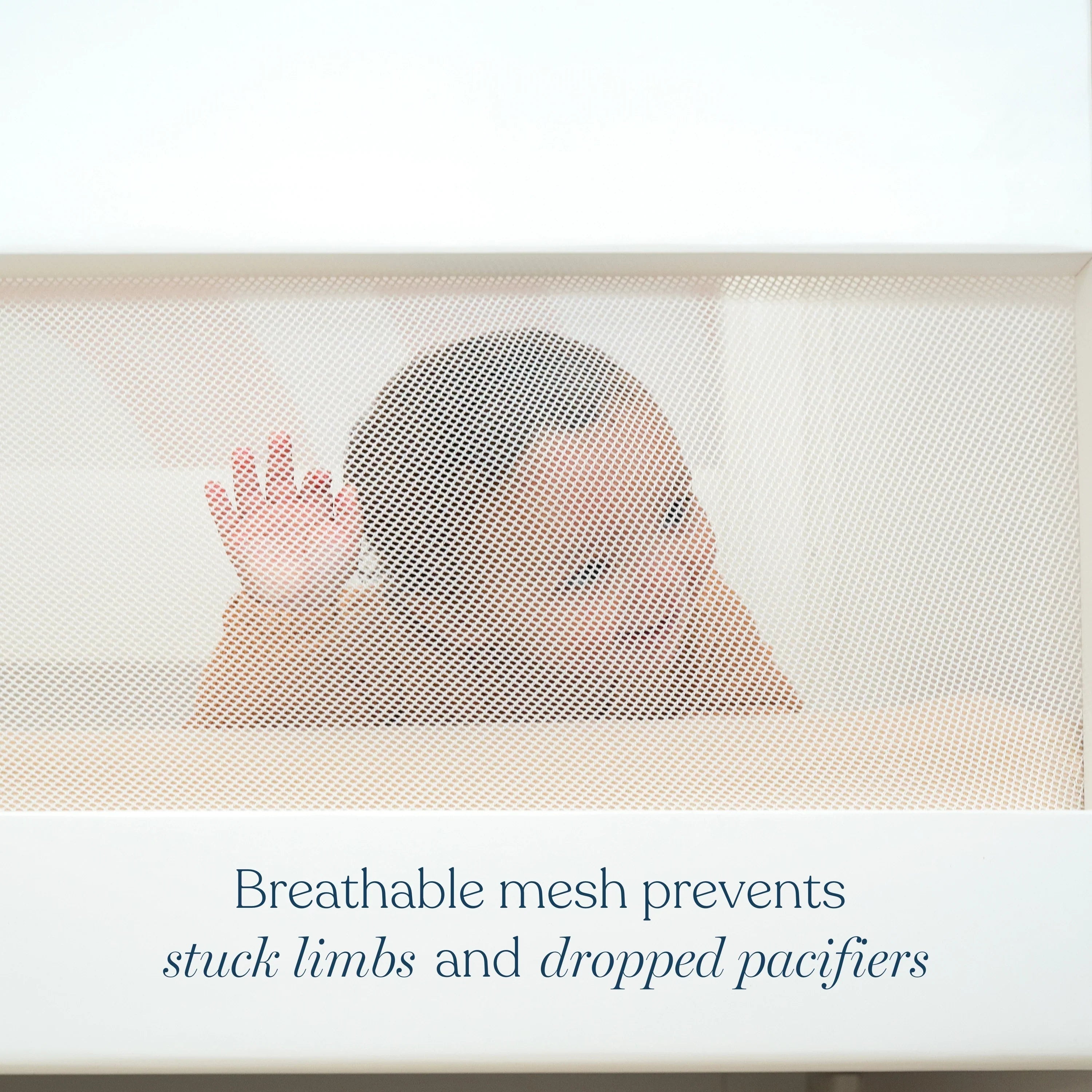 Halo 3-in-1 Convertible Full Size Breathable Mesh Crib- Bambi Baby