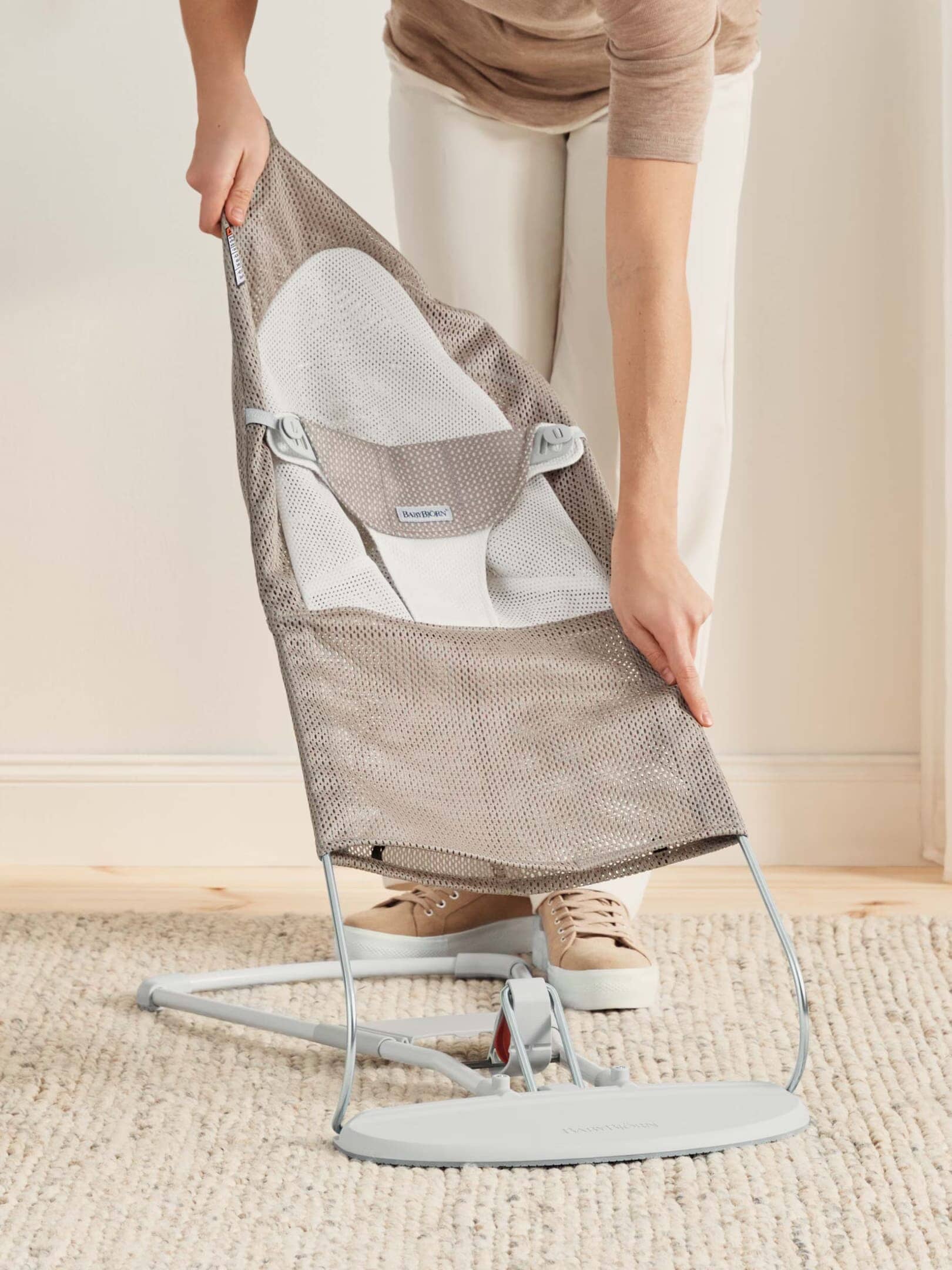 BabyBjörn Extra Fabric Seat for Bouncer Balance Soft- Bambi Baby