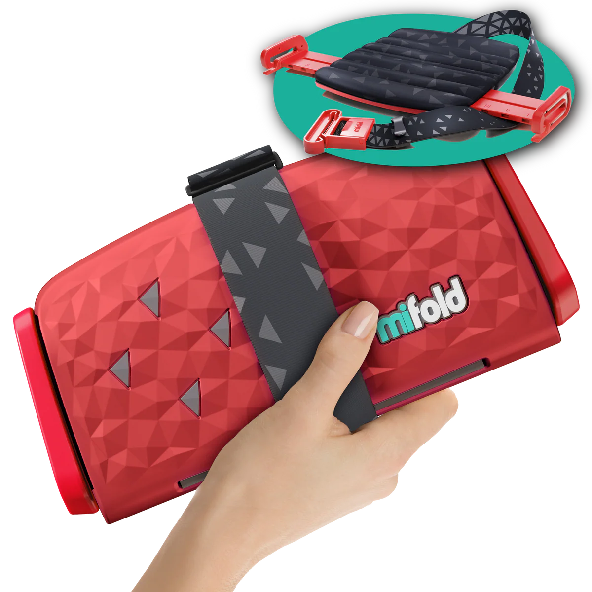 Mifold Comfort Grab-And-Go Booster Car Seat- Bambi Baby