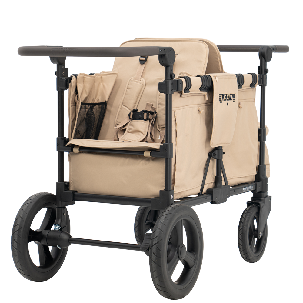 Keenz MOOV 2-Passenger Stroller Wagon All-Terrain Comfort for Everyday Movement