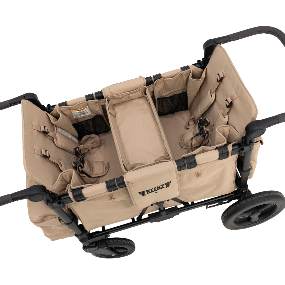 Keenz MOOV 2-Passenger Stroller Wagon All-Terrain Comfort for Everyday Movement
