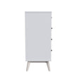Stella Baby and Child Rowan 4 Drawer Chest in Ash Linen - Bambi Baby