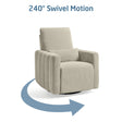 Maxi Cosi Dorian Swivel Glider and Power Recliner with Nightlight - Bambi Baby
