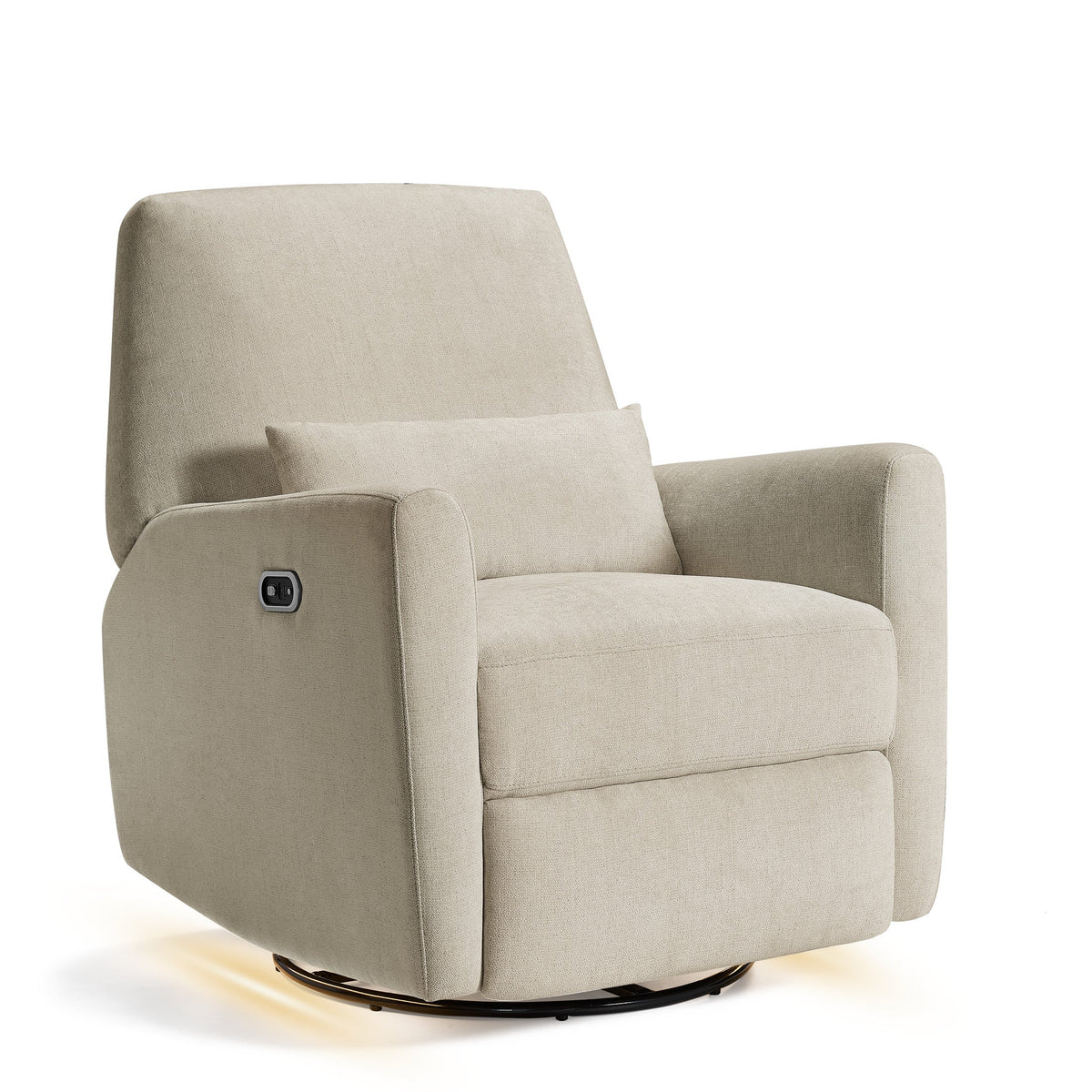 Maxi Cosi Ansel Swivel Glider and Power Recliner with Nightlight- Bambi Baby